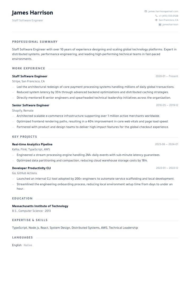 Nordic template male example